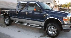 2008-2010 Ford F-250/F-350 SuperDuty APS Stainless Steel Front and Rear Wheel Arches Fender Trim