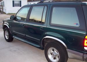 1995-1998 Ford Explorer 4 Door Only APS Stainless Steel Front and Rear Wheel Arches Fender Trim