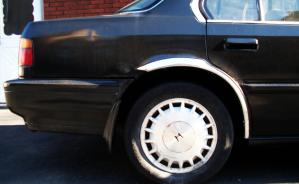 1998-2002 Honda Accord 4 Door Sedan Only APS Stainless Steel Front and Rear Wheel Arches Fender Trim