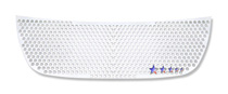 07-10 Yukon Logo Covered APS Polished Stainless Steel Main Upper Grille