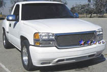 00-06 Yukon, 01-06 Denali APS Polished Aluminum Main Upper Grille