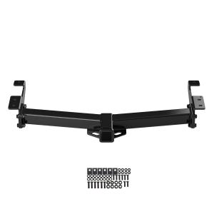 2000-2002 Ford E-150/E-250 Econoline 2003-2014 Ford E-150/E-250 2000-2014 Ford E-350 Super Duty APS Carbon Steel Rear Hitch Class 3