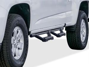 2015-2025 Chevrolet Colorado Extended Cab APS Stainless Steel with 6061 Aluminum Step Pad Both Sides Nerf Bar M3
