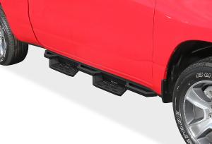2019-2025 Ram 1500 Quad Cab (Excl. APS Stainless Steel with 6061 Aluminum Step Pad Both Sides Nerf Bar ST