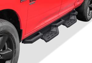2009-2018 Dodge Ram 1500 Quad Cab (Incl. APS Stainless Steel with 6061 Aluminum Step Pad Both Sides Nerf Bar ST