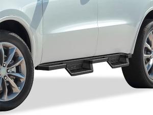 2011-2025 Dodge Durango | Will Not Fit Models With OE Skirt Cladding or Diesel Model APS Stainless Steel with 6061 Aluminum Step Pad Both Sides Nerf Bar ST