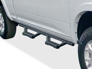 2009-2018 Dodge Ram 1500 Crew Cab (Incl. APS Stainless Steel with 6061 Aluminum Step Pad Both Sides Nerf Bar M3