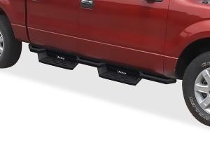 2009-2014 Ford F-150 SuperCrew Cab APS Stainless Steel with 6061 Aluminum Step Pad Both Sides Nerf Bar ST