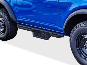 2021-2025 Ford Bronco 2 Door APS Stainless Steel with 6061 Aluminum Step Pad Both Sides Nerf Bar ST