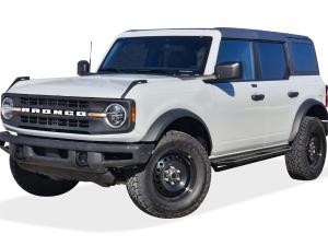 2021-2025 Ford Bronco 4 Door APS Stainless Steel with 6061 Aluminum Step Pad Both Sides Truck Armor