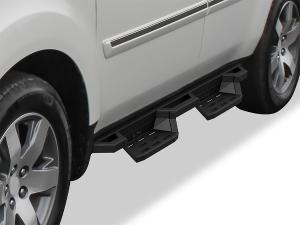 2009-2015 Honda Pilot APS Stainless Steel with 6061 Aluminum Step Pad Both Sides Nerf Bar ST