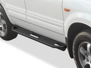 2003-2008 Honda Pilot APS Stainless Steel with 6061 Aluminum Step Pad Both Sides Truck Armor
