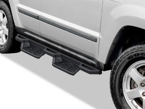 2005-2010 Jeep Grand Cherokee APS Stainless Steel with 6061 Aluminum Step Pad Both Sides Nerf Bar ST