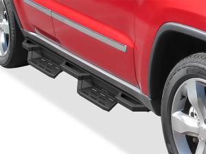 2011-2021 Jeep Grand Cherokee| Incl. APS Stainless Steel with 6061 Aluminum Step Pad Both Sides Nerf Bar ST