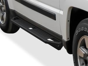 2008-2013 Jeep Liberty APS Stainless Steel with 6061 Aluminum Step Pad Both Sides Truck Armor