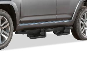 2010-2013 Toyota 4Runner SR5 APS Stainless Steel with 6061 Aluminum Step Pad Both Sides Nerf Bar ST