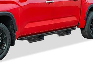 2022-2025 Toyota Tundra CrewMax APS Stainless Steel with 6061 Aluminum Step Pad Both Sides Nerf Bar ST