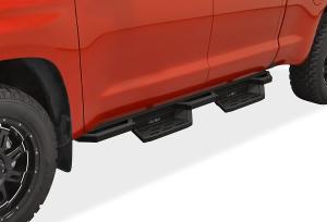 2007-2021 Toyota Tundra Double/Crew Cab APS Stainless Steel with 6061 Aluminum Step Pad Both Sides Nerf Bar ST