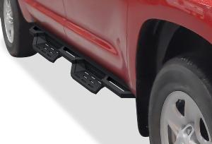 2007-2021 Toyota Tundra CrewMax Cab APS Stainless Steel with 6061 Aluminum Step Pad Both Sides Nerf Bar ST