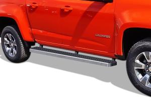 2015-2025 Chevy Colorado Crew Cab APS Stainless Steel Both Sides iStep 5 Inch v36