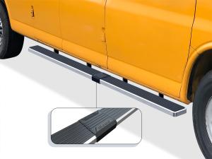 2003-2025 Chevy Express/GMC Savana 1500/2500/3500 Van (Full Size) For 3-Door Models Only APS Stainless Steel Both Sides iStep 5 Inch Van