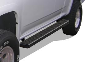 2004-2012 Chevy Colorado Extended Cab APS Stainless Steel Both Sides iStep 5 Inch v4