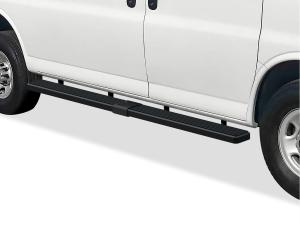 2003-2025 Chevy Express/GMC Savana 1500/2500/3500 Van (Full Size) For 3-Door Models Only APS Stainless Steel Both Sides iStep 6 Inch Van v2