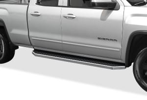 2007-2018 Chevy/GMC Silverado/Sierra 1500 Extended Cab/Double Cab (Incl. APS Stainless Steel Both Sides Running Board-H Series