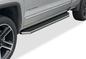 2019-2025 Chevy Silverado 1500 Extended Cab/ Double Cab APS Stainless Steel Both Sides Running Board-H Series