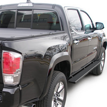 05-16 Toyota Tacoma ( Double Cab ) APS iStep Running Boards - 4 Inch, Black Finish