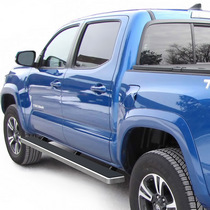 05-16 Toyota Tacoma ( Double Cab ) APS iStep Running Boards - 5 Inch, Hairline Finish