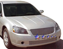 05-06 Altima (Not For SER Model) APS Polished Aluminum Lower Bumper Grille