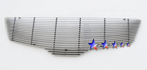 07-09 Altima Sedan APS Polished Aluminum Main Upper Grille