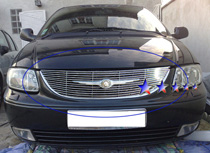 01-04 Town & Country APS Polished Aluminum Main Upper Grille