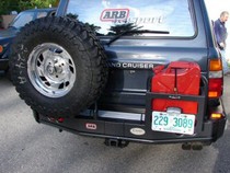 90-97 Toyota Land Cruiser Base ARB Custom Rear Bumper - (Black)