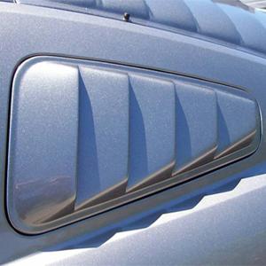 2010-2011 Mustang  Astra Hammond ABS Side Window Louvers