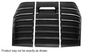 1982-1992 Camaro / Firebird /  TransAm LB, No Wrap Spoiler, 3rd Brake Light on Glass Astra Hammond ABS Textured Car Louvers