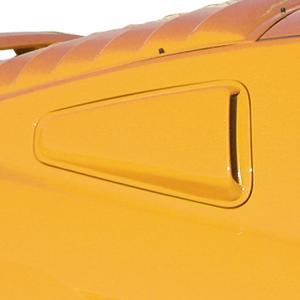 2010-2011 Mustang Coupe Astra Hammond ABS Side Window Scoops