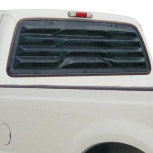 1999-2007 F-250 / 350 / 450 Superduty Non-Sliding Window Astra Hammond Classic-Style ABS Truck Rear Window Louvers