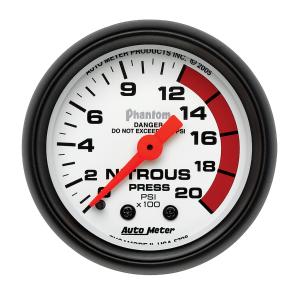 All Jeeps (Universal), Universal - Fits all Vehicles Auto Meter Gauges - Phantom Series Mechanical Gauge