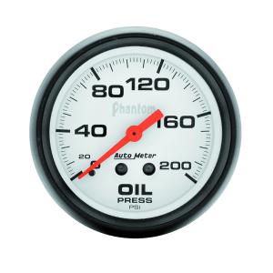 All Jeeps (Universal), Universal - Fits all Vehicles Auto Meter Gauges - Phantom Series Mechanical Gauge