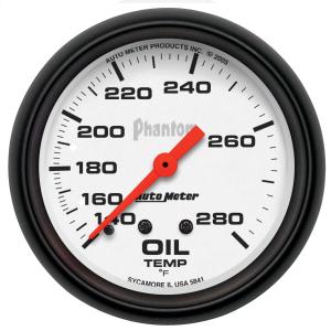 All Jeeps (Universal), Universal - Fits all Vehicles Auto Meter Gauges - Phantom Series Mechanical Gauge