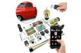 Universal 35lb Remote Shaved Door Handle Kit w/ Solenoids Poppers & Latch Cable Adaptors