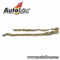 All Jeeps (Universal), All Vehicles (Universal) AutoLoc 2 Point Lap Seat Belt (Camel)