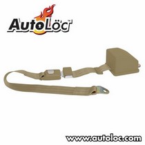 All Jeeps (Universal), All Vehicles (Universal) AutoLoc 2 Point Retractable Lap Seat Belt (Camel)