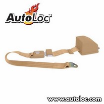 All Jeeps (Universal), All Vehicles (Universal) AutoLoc 2 Point Retractable Lap Seat Belt (Peach)