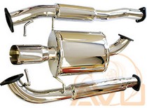 02-03 Subaru Impreza WRX, 04-05 Subaru Impreza WRX, 06-07 Subaru Impreza WRX AVO Cat Back Exhaust Kit - 3