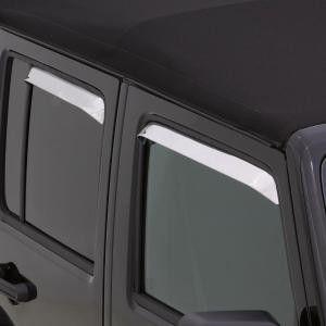 73-86 C10 Suburban 4DR, 73-86 C20 Pickup 4DR, 73-86 C25/C2500 Pickup 4DR AVS Sunroof Deflectors - Ventshade 4PC (Stainless)