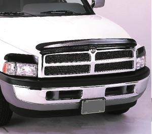 94-01 Ram 1500 Pickup AVS Hood Deflectors - Bugflector II Deluxe 3PC Front Mount (Smoke)