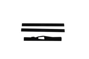 96-99 C1500 Pickup Extended Cab 3DR AVS Door Sills - Stepshield Front (Black)